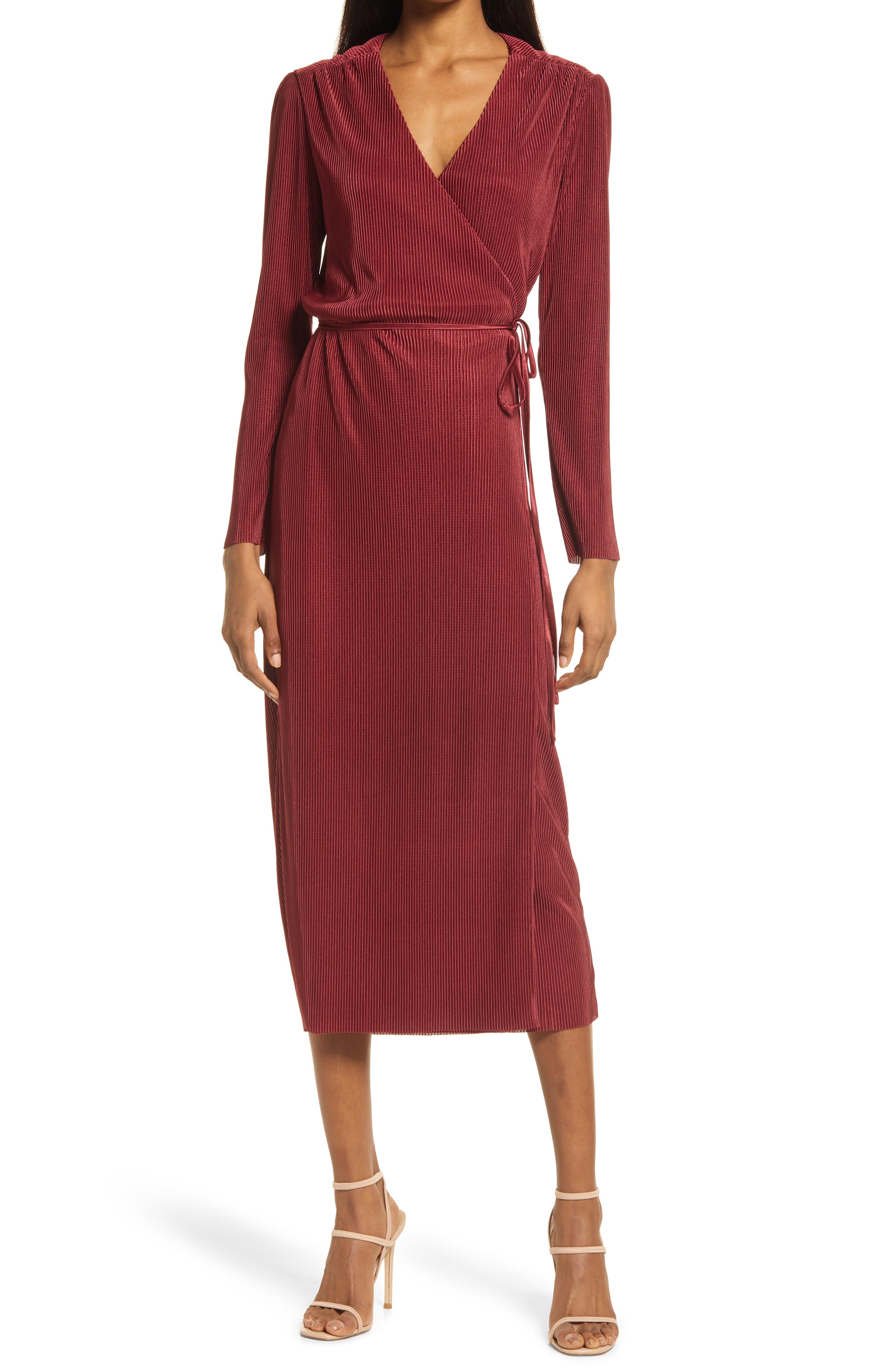 Women's Burgundy Dresses | Nordstrom
